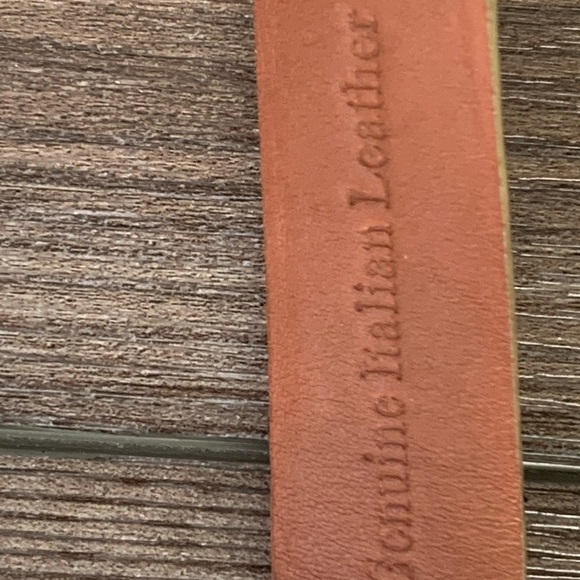 Genuine Italian leather belt main image 5